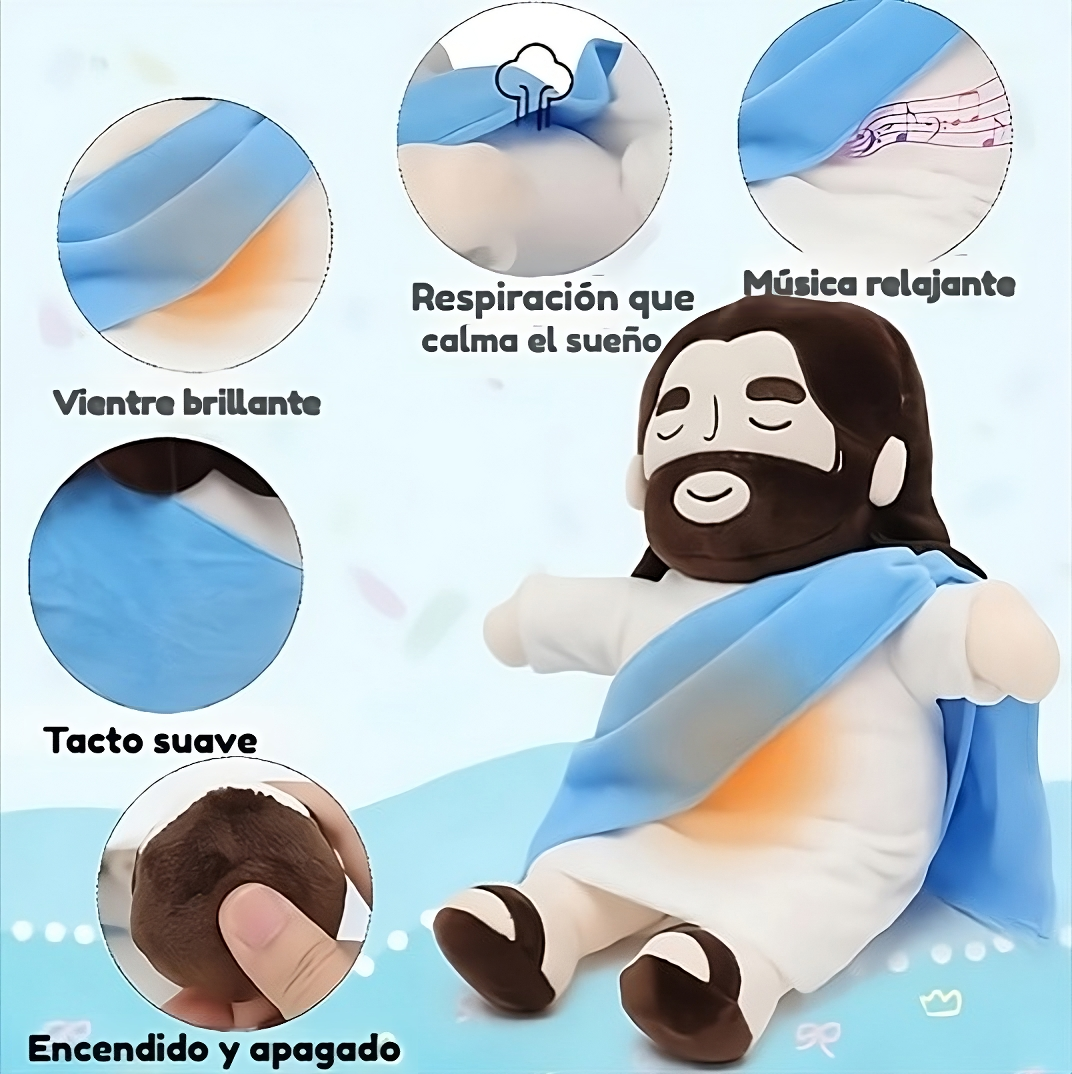 Peluche de Jesusito que respira